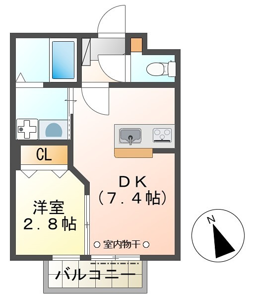Pure Stream.com 丹木町の間取り写真