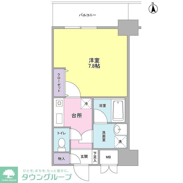セレーノ品川の間取り写真