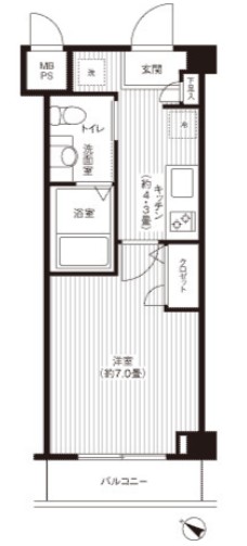 プラザS.T.H.の間取り写真