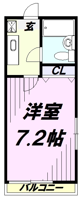 メゾンルミネの間取り写真
