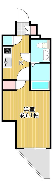 ファーストフィオーレ谷町六丁目フェリシアの間取り写真