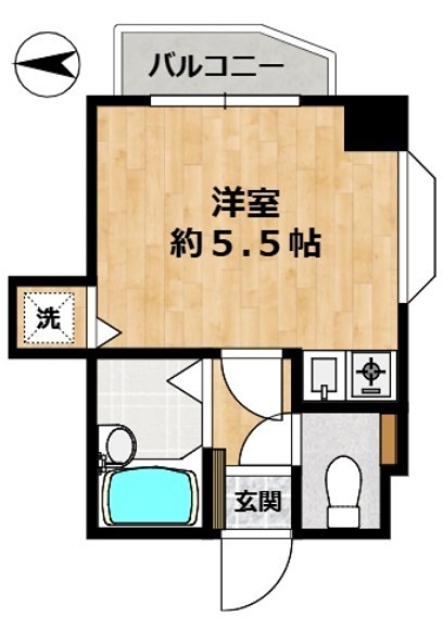 KSGマリーン小野寺の間取り写真