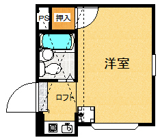 アップルハウス町田5の間取り