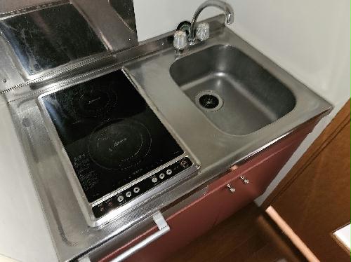 キッチン　備品や設備仕様は号室等により異なります現地をご確認下さい。
