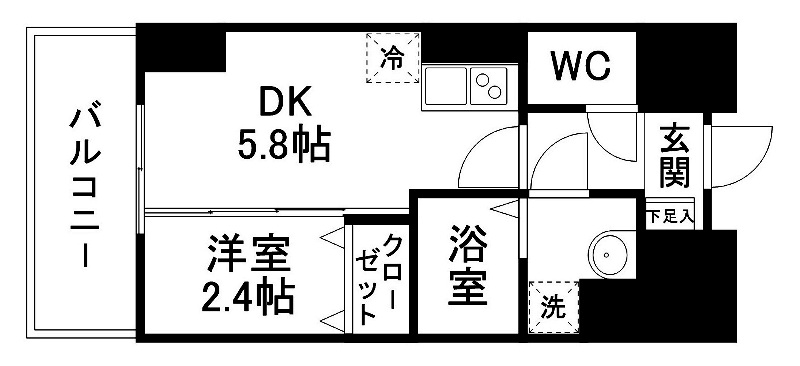 グラン・ドミール小田原弓ノ町の間取り