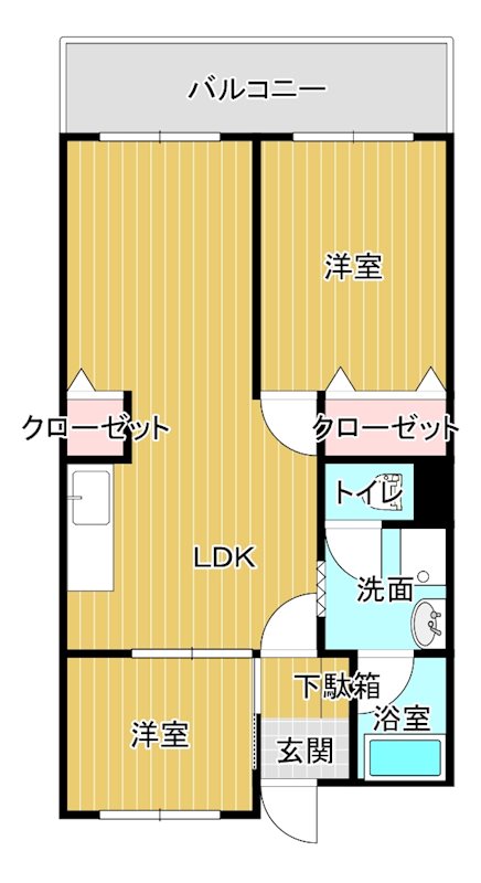 第3井上ビルの間取り