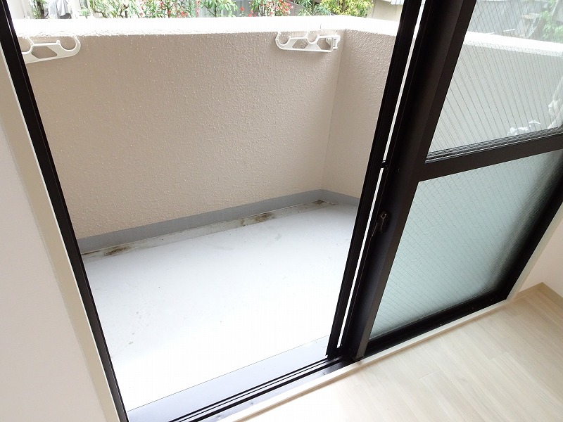 バルコニー　落ち着いた時間を過ごせるバルコニーです