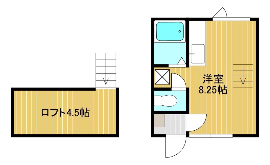 メゾンドKIIの間取り