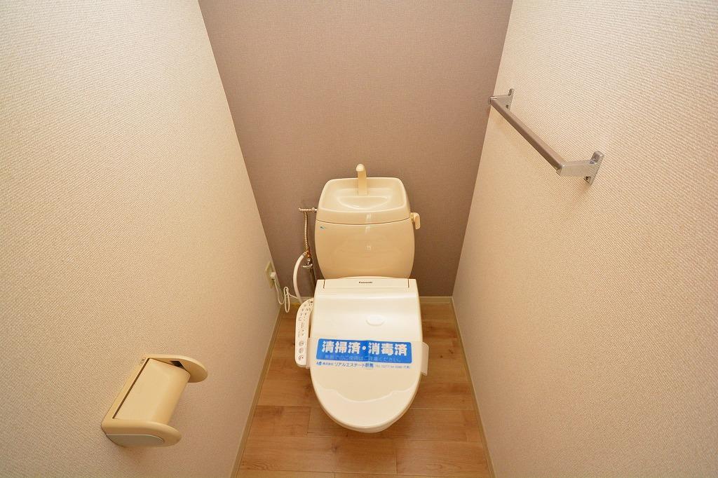 【セゾンソレーユ　Ｂのトイレ】