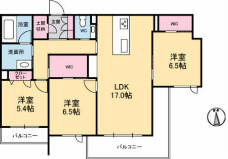 【プレミアスの間取り】