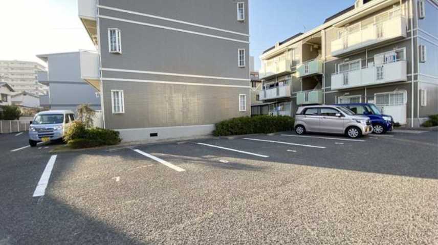 駐車場　眺望