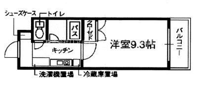 クレール平井の間取り