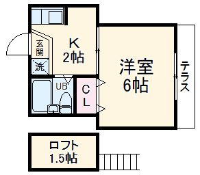 【メゾンＳの間取り】
