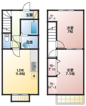 Jeunesseの間取り