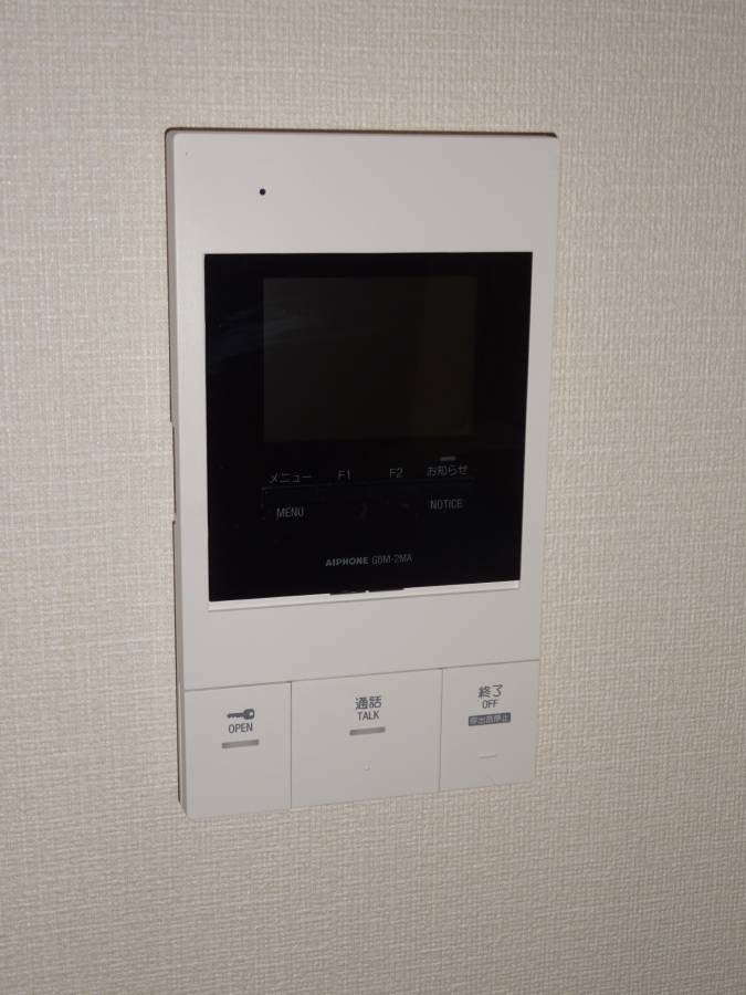 セキュリティ　モニター付インターホンで安心です♪新規交換済♪
