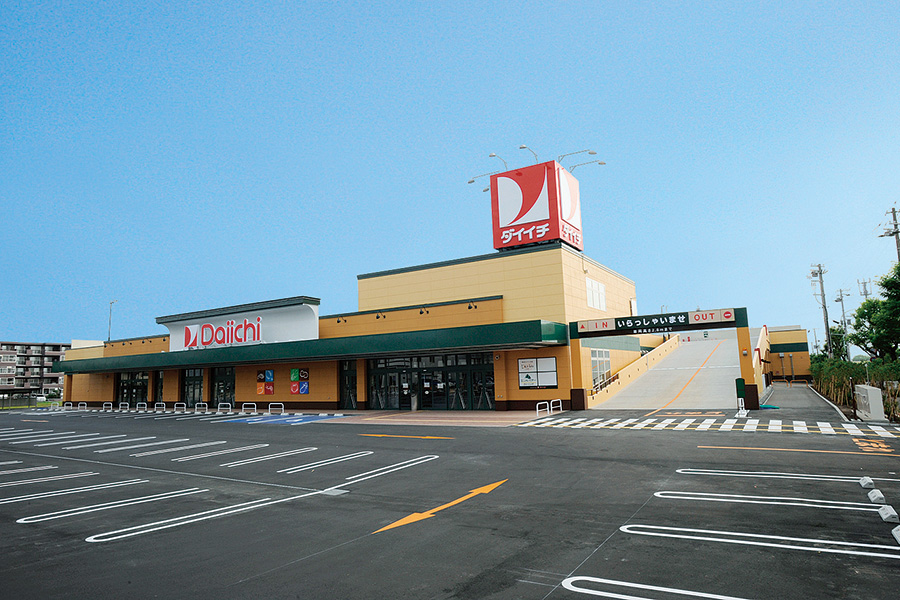 スーパー　ダイイチ白石神社前店（スーパー）まで299m