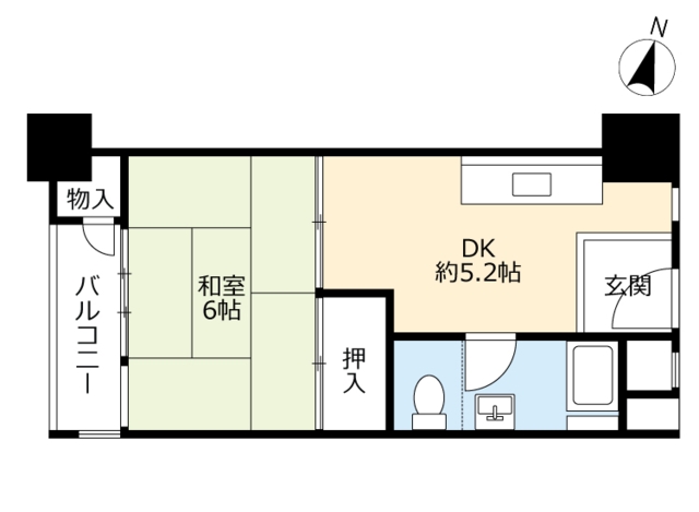 ＵＲ鈴蘭台第四の間取り