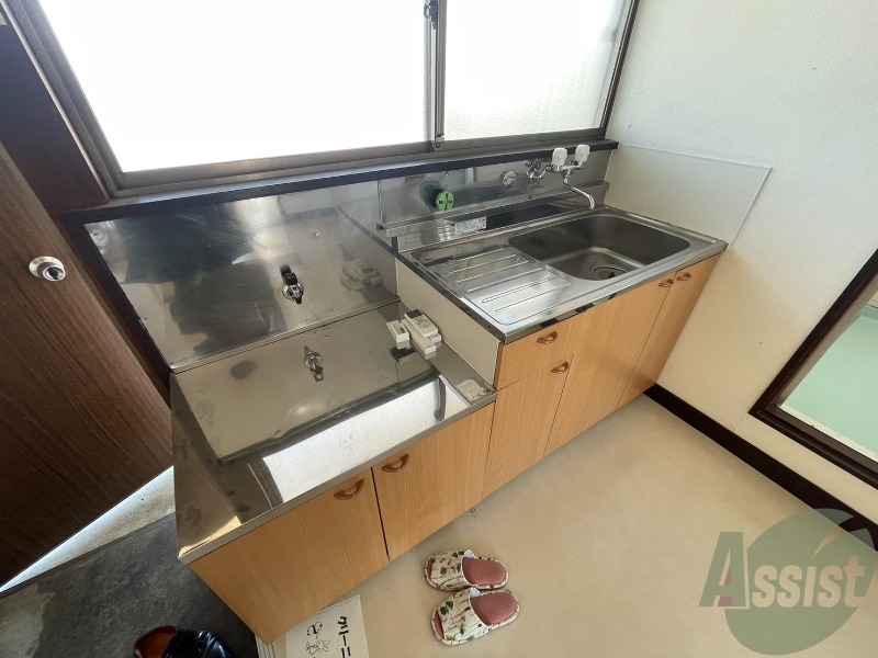 キッチン　キッチンは調理スペースもしっかりあっていいですね～