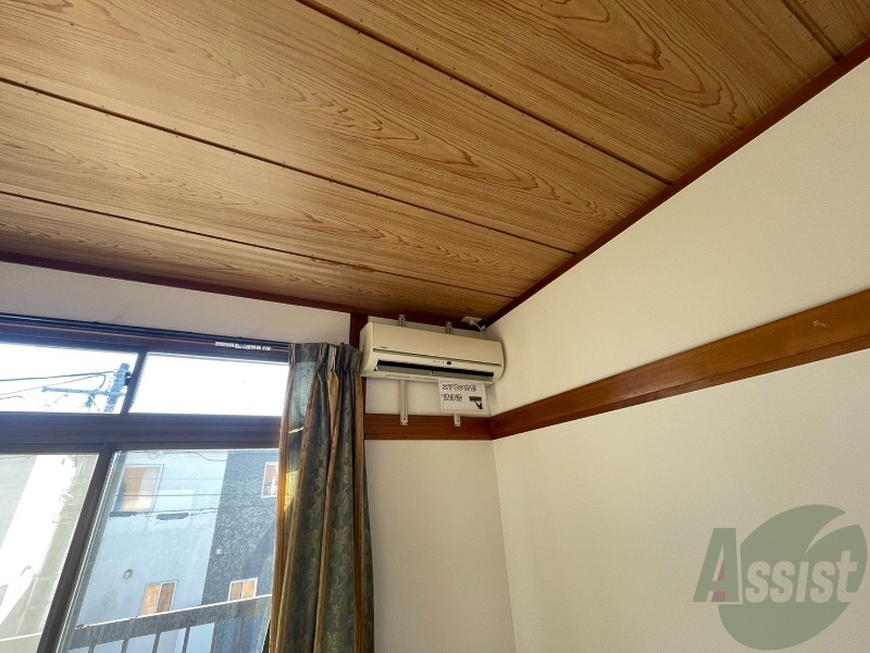 その他設備　エアコンが付いているので夏も冬も快適ですね～