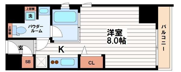 アーバネックス淀屋橋の間取り