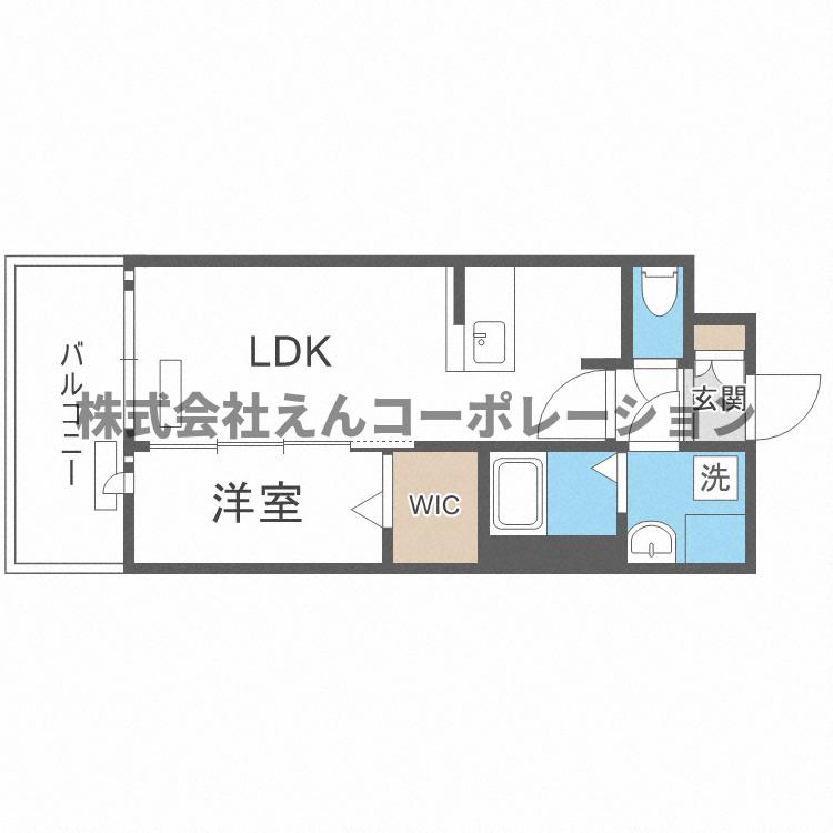 グランフォーレ博多駅プレミアの間取り