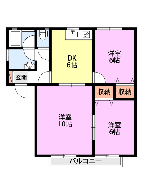 オネストIの間取り