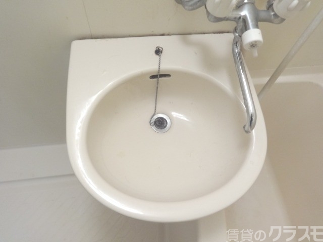 洗面設備　独立タイプではありませんが・・。