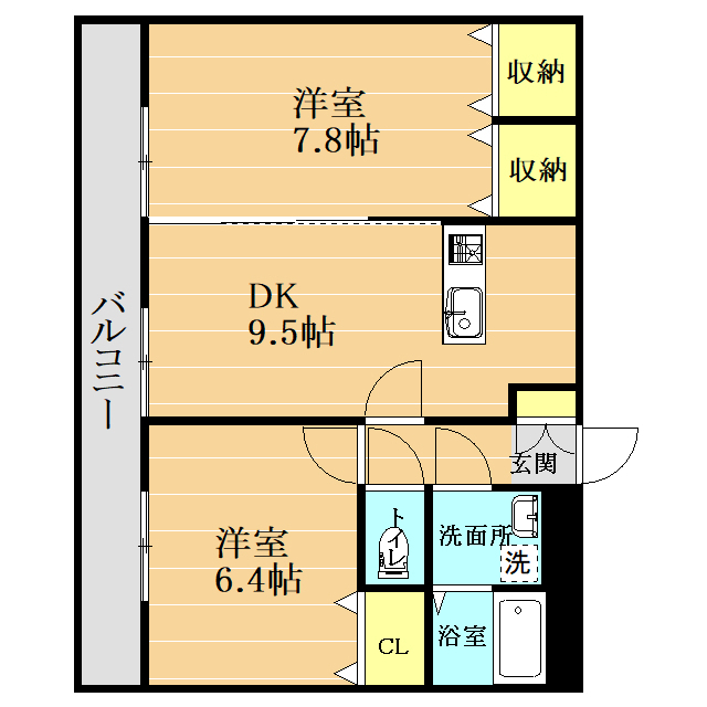 ＣＲＥＣＩＡの間取り