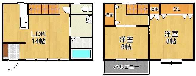 サンフラワーIIの間取り