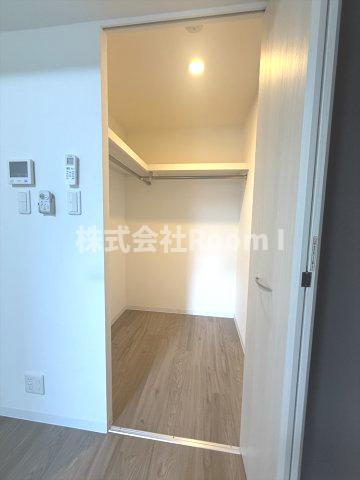 収納　収納のためのスペースです