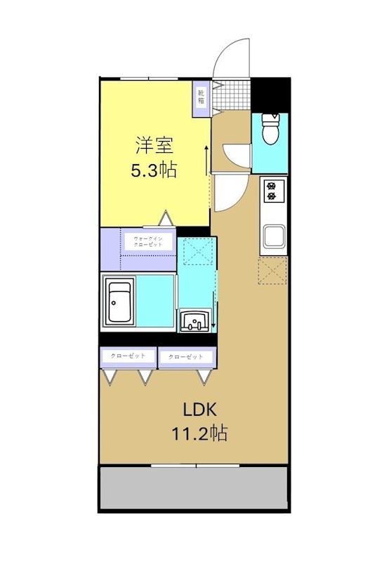 （仮称）Y＆M長田1丁目の間取り