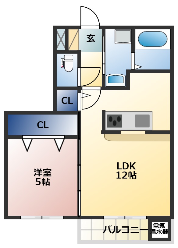 ルポ田原24の間取り