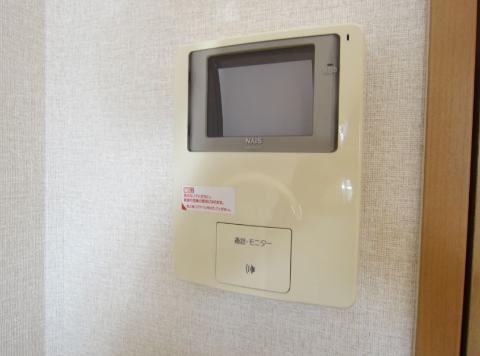 セキュリティ　カメラ付インターホン（イメージ）