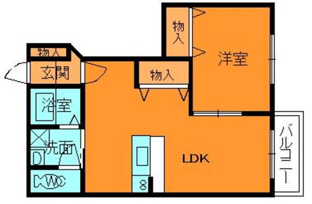 アークヒル旭ヶ丘の間取り