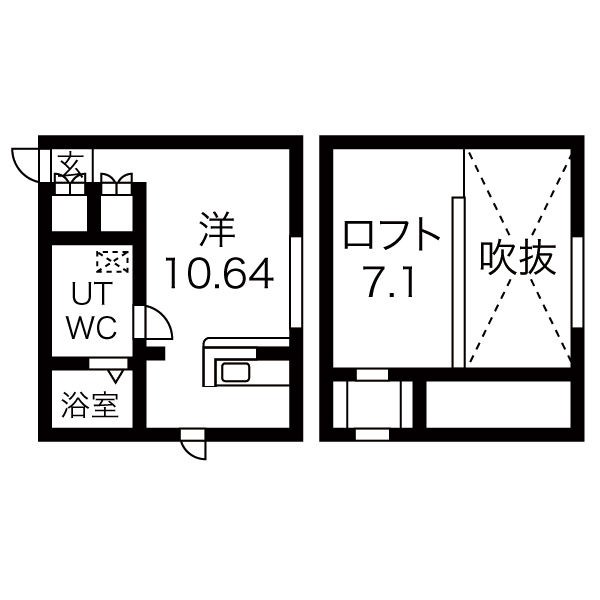 プリマカスターニャ宇都宮壱番館の間取り