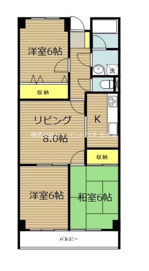 センチュリー北本の間取り