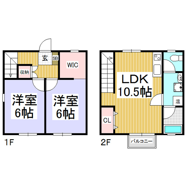 ハイム向ヶ丘IIIの間取り