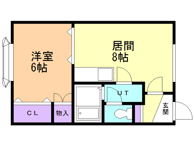 インペリアル花園の間取り