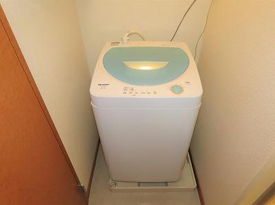 その他設備　洗濯機も付いています