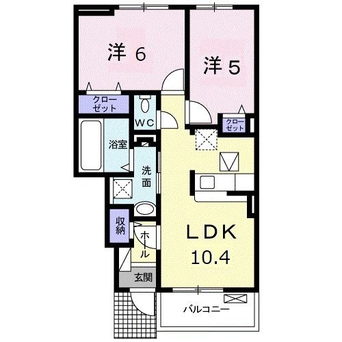 エルグラード泉の間取り