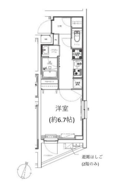 ジェノヴィア学芸大学の間取り