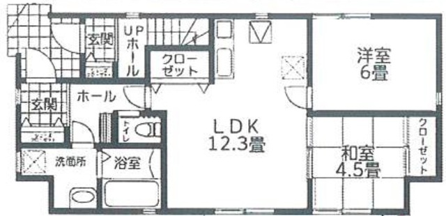 トラストメゾン江ノ島の間取り