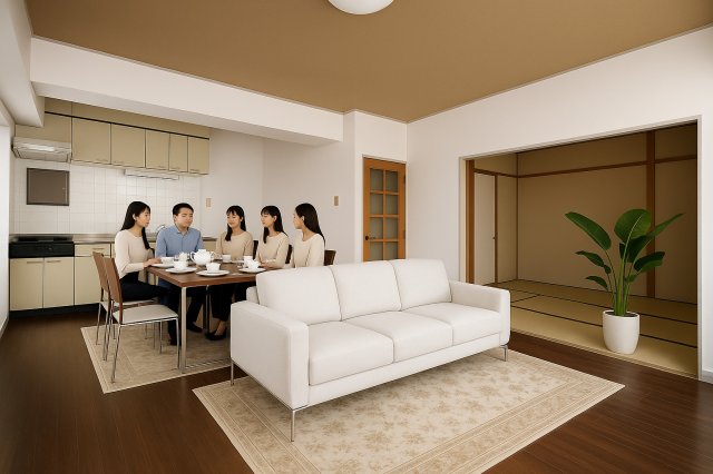 ロビー　写真の家具、人はイメージです。