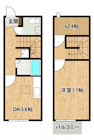 サンフォレストIIの間取り