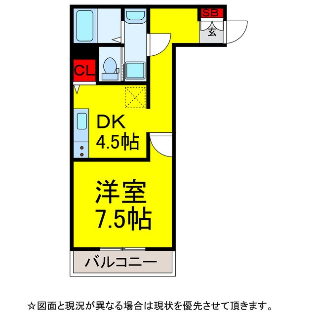 East Hillsの間取り