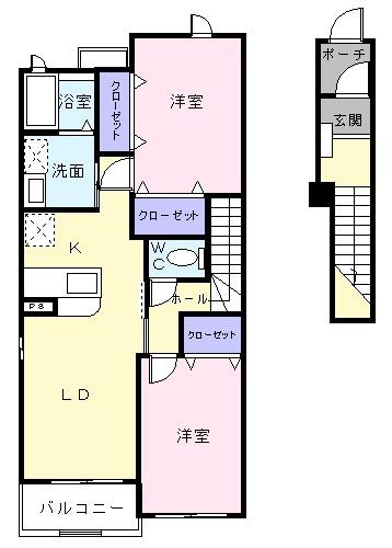 ソルパティオＣの間取り