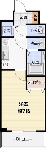 池田市槻木町のマンションの間取り