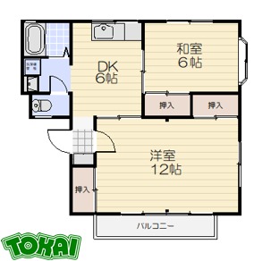 シャトー柳の間取り