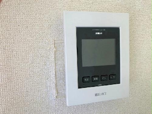 セキュリティ　モニター付きインターフォン付き！