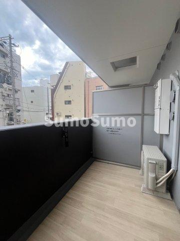 バルコニー　落ち着いた時間を過ごせるバルコニーです